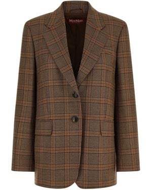 Max Mara 'Mstalca' Blazer - Brown