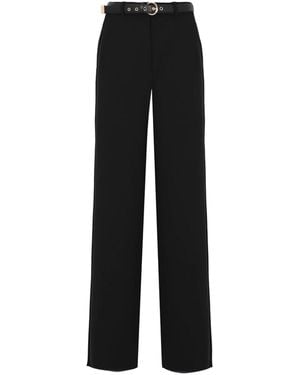 Max Mara Wide-Leg Pants Amico - Black
