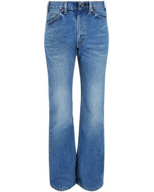 Valentino X Levi's 517 Wide Leg Jeans - Blue