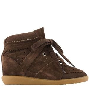 Isabel Marant Bobby Sneakers - Brown