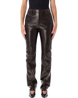 Ralph Lauren Bandbury Leather Pants - Black
