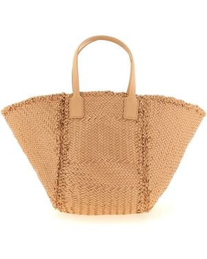 Dragon Diffusion 'Teresa Maxi Cabas' Shopping Bag - Natural