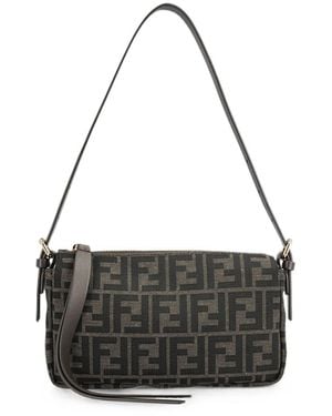 Fendi Borsa Zip Top Small - Black