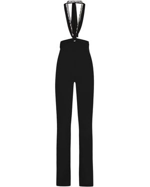 The Attico 'ruby' High-waisted Pants - Black