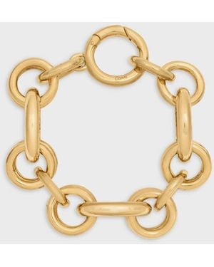 Celine Chunky Bracelet - Metallic