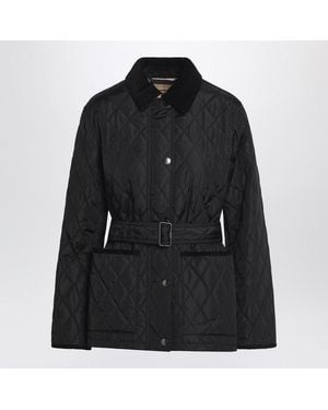 Burberry Quilted Nylon Jacket - Black