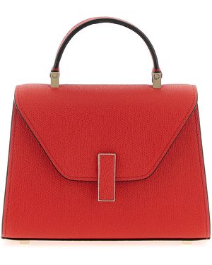 Valextra Iside Crossbody Bags Red