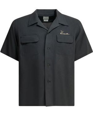 Visvim Judd Rayon Casual Shirt - Black