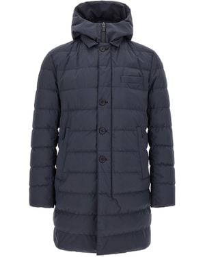 Herno Piumino Medio' Down Jacket - Blue