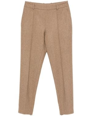 Ermanno Scervino Wool Polyamide Elastane Pants - Natural