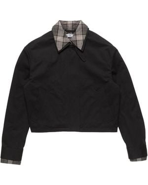 Acne Studios Cotton Blouson Jacket - Black