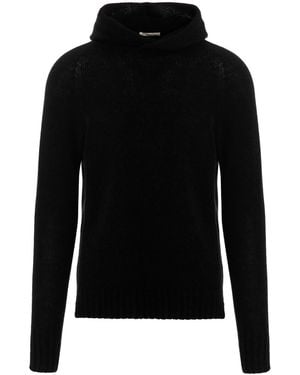 Ma'ry'ya Hooded Sweater - Black