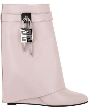 Givenchy Shark Lock Ankle Boots - Pink