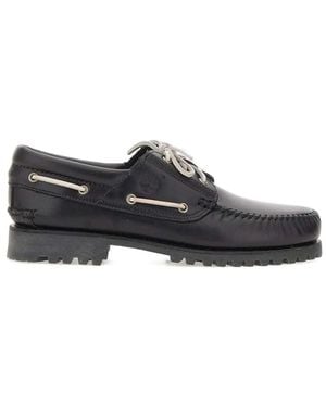 Timberland Authentic" Boatshoes - Black