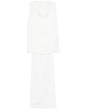 P.A.R.O.S.H. Silk Top - White