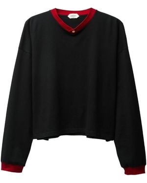 Versace Long-Sleeved T-Shirt - Black