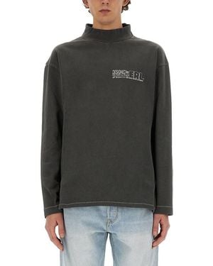 ERL T Shirt With Print - Gray