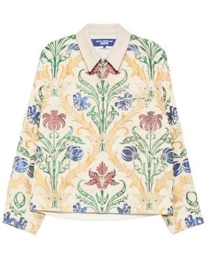 Junya Watanabe Shirt Jacket Neutral Cotton Blend - White
