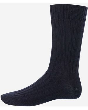 ANT45 Virginia Cashwool Socks - Blue