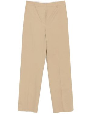 Prada Corda Cotton Pantaloni - Natural