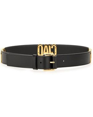 Moschino Hello Belt - Black
