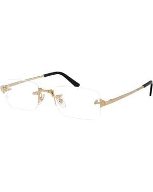 Cartier Optical Glasses Ct0479O Acetate - Metallic
