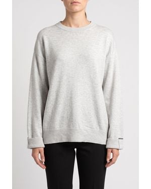 Brunello Cucinelli Light Wool Sweater - White