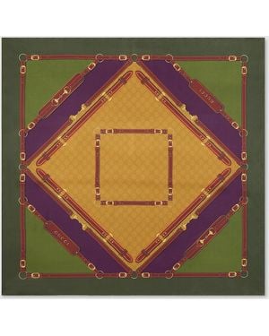 Gucci Single Majo Silk Scarf - Green