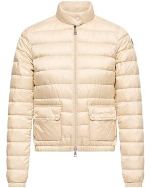 Moncler Lans Packable Short Down Jacket - Natural