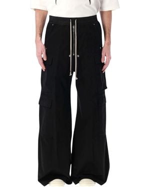 Rick Owens Drkshdw Double Cargo Jumbo Belas Pants - Black