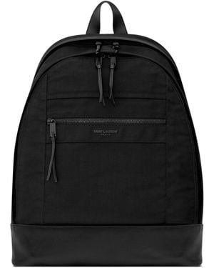 Saint Laurent City Backpack - Black