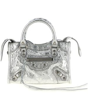 Balenciaga 'Le City Nano' Handbag - Gray