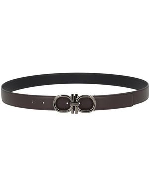 Ferragamo Cut To Size Reversible Belt - Black