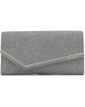 Jimmy Choo "Emmie" Clutch - Gray