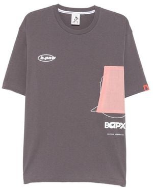A Bathing Ape T-Shirt Crew Neck - Purple
