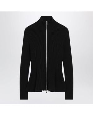 Alaïa Zipup Cardigan - Black