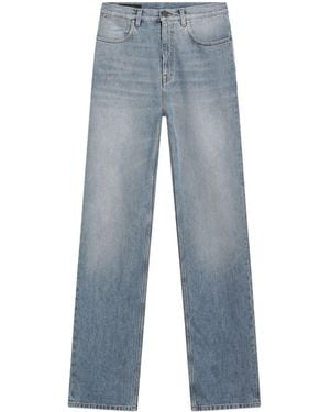 Gucci Lightened Washed Denim Pants - Blue