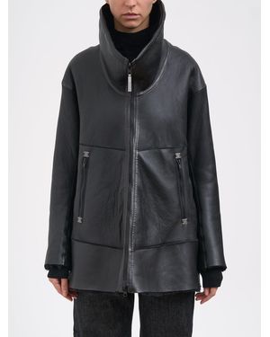 Isaac Sellam Oversized Sheepskin Jacket - Gray