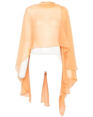 Ermanno Scervino Silk Scarf - White