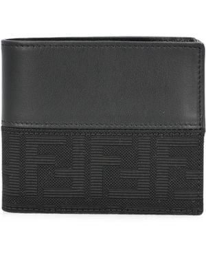 Fendi Bi-Fold Wallet - Black