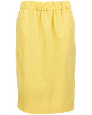 Dries Van Noten Safya' Skirt - Yellow
