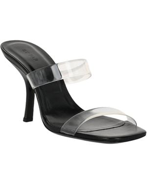 BY FAR Iggy Strappy Mules - Black