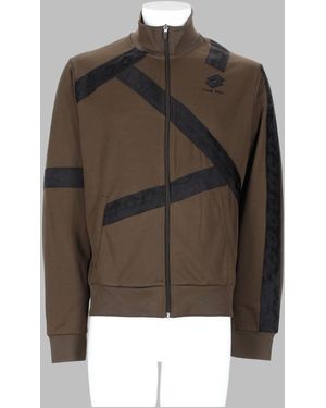 Damir Doma Zip-Up Sweatshirt - Brown