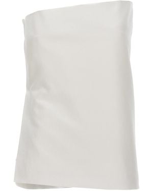 Sportmax 'Adda' Bustier Top - White