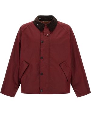 Barbour 'Os Transport' Jacket - Red