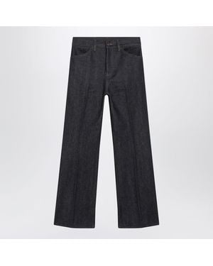 Loro Piana Classic Dark Denim Jeans - Blue