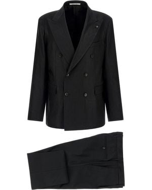 Tagliatore 'Vesuvio' Dress - Black