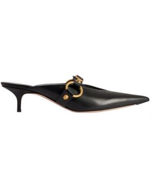 Balenciaga City Mules - Black