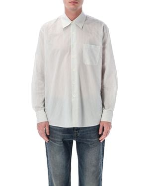 Our Legacy Striped Above Shirt - Gray