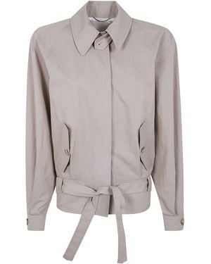 Magda Butrym Belted Jacket - Gray